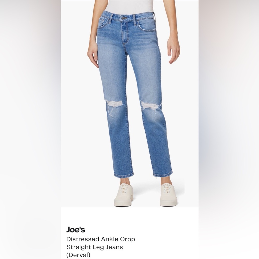 Joe's Jeans Ankle Crop Straight Leg‎ Jeans NWOT